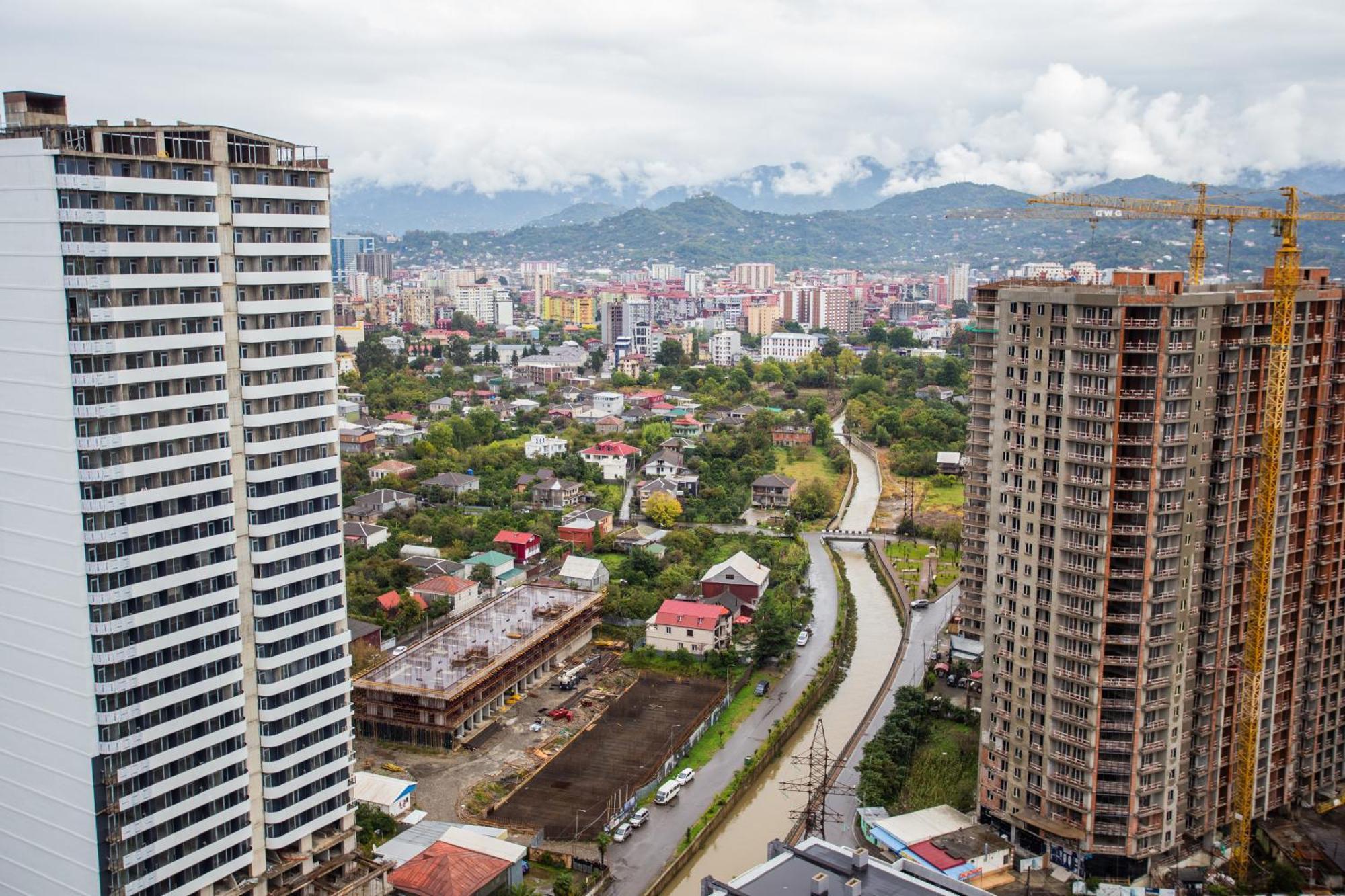 Nova Concierge Aparthotel Batumi Bagian luar foto